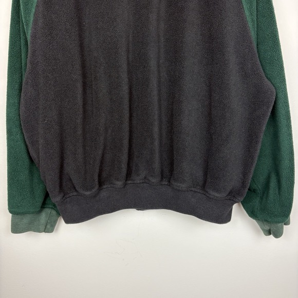 Vintage 90s Polo Sport Ralph Lauren Men's Green Black Polartec Jacket Sz L USA - Picture 12 of 15